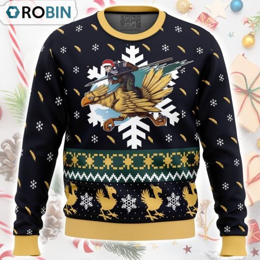 Chocobo Christmas Final Fantasy Ugly Christmas Sweater