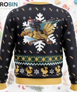 Chocobo Christmas Final Fantasy Ugly Christmas Sweater Chocobo Christmas Final Fantasy Ugly Christmas Sweater