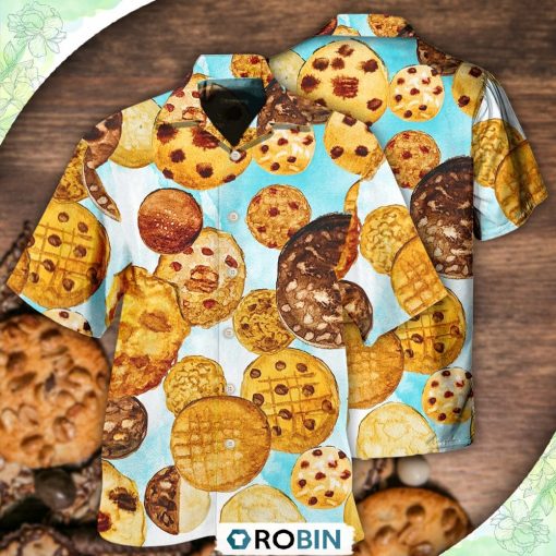 Chocolate Chip Cookie So Good Casual Button-Down Shirt
