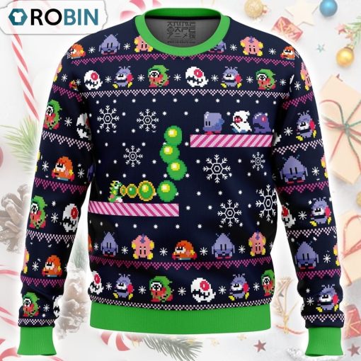 Christmas Bubble Bubble Bobble Ugly Christmas Sweater