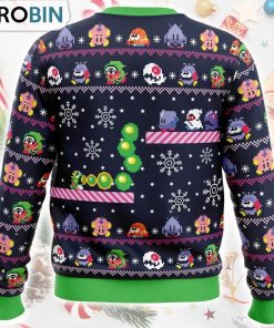 Christmas Bubble Bubble Bobble Ugly Christmas Sweater