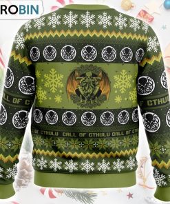 Christmas Call of Cthulu Board Games Ugly Christmas Sweater