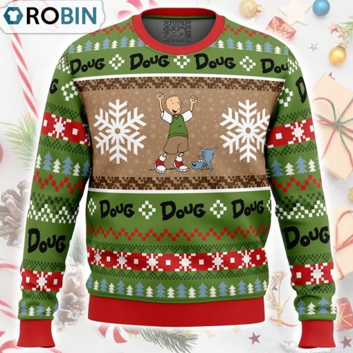 Christmas Doug Nickelodeon Ugly Christmas Sweater