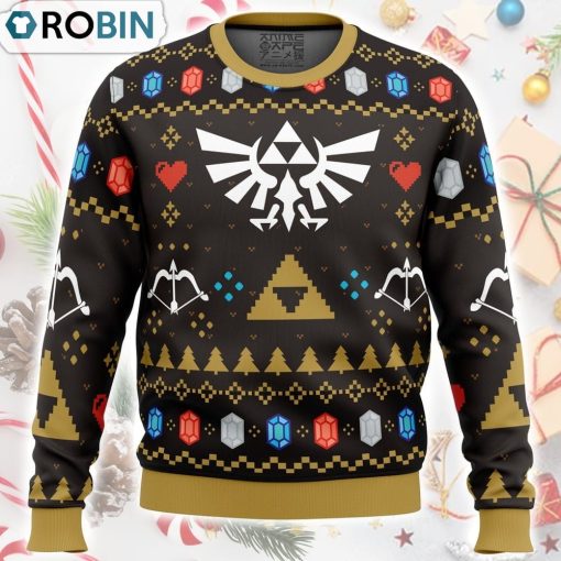Christmas Hero Legend of Zelda Ugly Christmas Sweater
