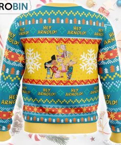 Christmas Hey Arnold! Nickelodeon Ugly Christmas Sweater Christmas Hey Arnold! Nickelodeon Ugly Christmas Sweater