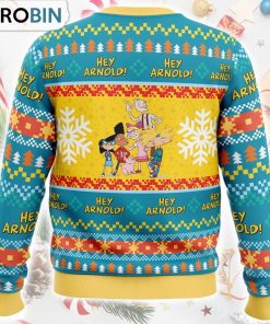 Christmas Hey Arnold! Nickelodeon Ugly Christmas Sweater Christmas Hey Arnold! Nickelodeon Ugly Christmas Sweater