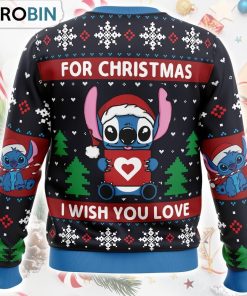 Christmas Love Stitch Ugly Christmas Sweater