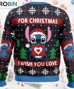 Christmas Love Stitch Ugly Christmas Sweater