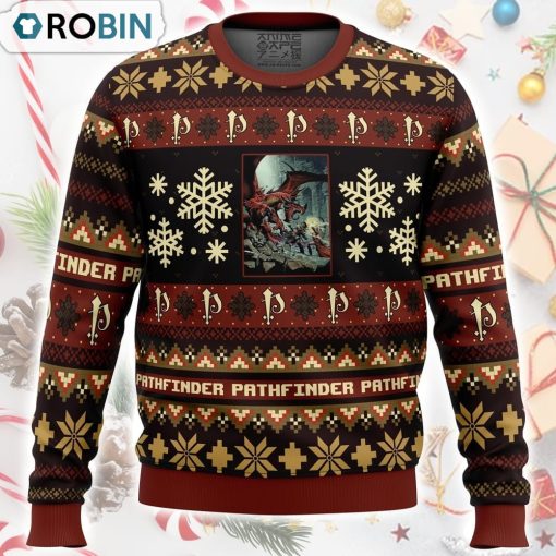 Christmas Pathfinder Board Games Ugly Christmas Sweater