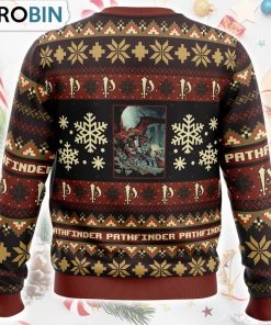 Christmas Pathfinder Board Games Ugly Christmas Sweater