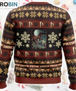 Christmas Pathfinder Board Games Ugly Christmas Sweater