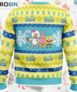 Christmas Spongebob Nickelodeon Ugly Christmas Sweater Christmas Spongebob Nickelodeon Ugly Christmas Sweater