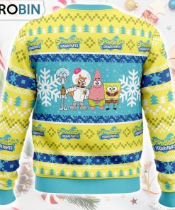 Christmas Spongebob Nickelodeon Ugly Christmas Sweater