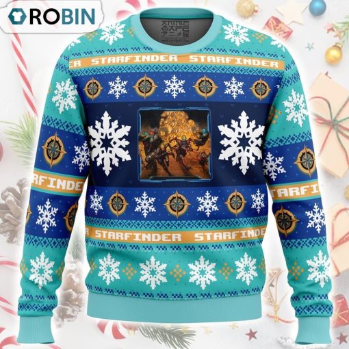 Christmas Starfinder Board Games Ugly Christmas Sweater