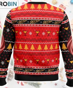 Christmas, Merry Christmas 007 James Bond Ugly Christmas Sweater