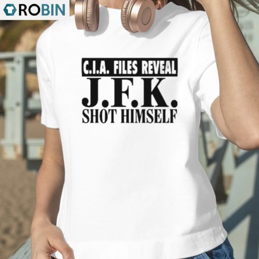 C.I.A. Files Reveal J.F.K. Shot Himself Shirt