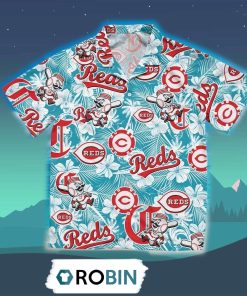 Cincinnati Reds Summer Hawaiian Shirt, 3D Printed Aloha Shirt