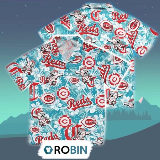 Cincinnati Reds Summer Hawaiian Shirt, 3D Printed Aloha Shirt