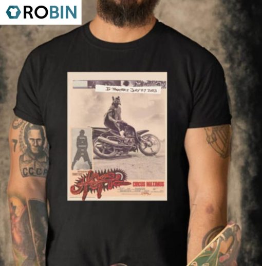 Circus Maximus July 27th Unique Shirt, Comfort Travis Scott Sweater Short Sleeve