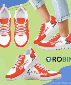 Cleveland Browns Top Logo Breathable Running Sneaker