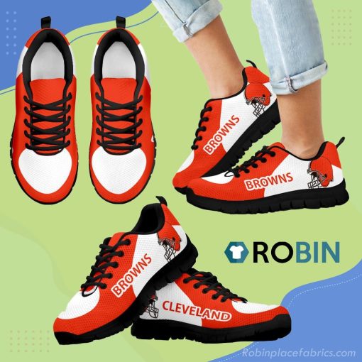 Cleveland Browns Top Logo Breathable Running Sneaker