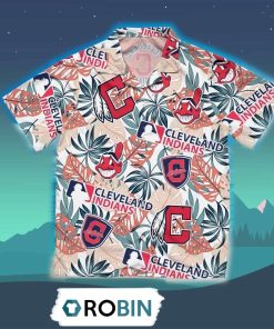 Cleveland Indians Hawaiian Shirt, 3D Printed Aloha Shirt