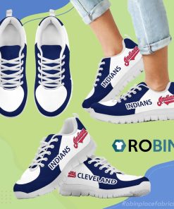 Cleveland Indians Top Logo Breathable Running Sneaker