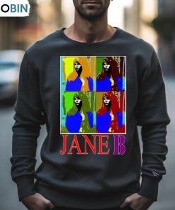 Colorful Design Jane Birkin Shirt
