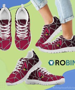 Colors Air Cushion Arizona Cardinals Gradient Breathable Running Sneaker Colors Air Cushion Arizona Cardinals Gradient Breathable Running Sneaker