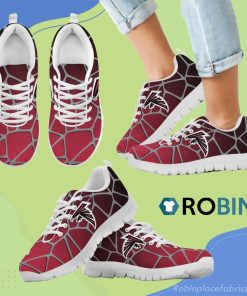 Colors Air Cushion Atlanta Falcons Gradient Breathable Running Sneaker Colors Air Cushion Atlanta Falcons Gradient Breathable Running Sneaker