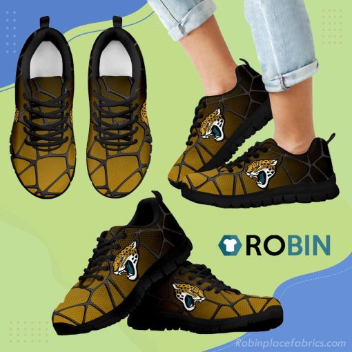 Colors Air Cushion Jacksonville Jaguars Gradient Breathable Running Sneaker