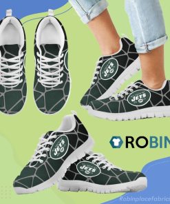 Colors Air Cushion New York Jets Gradient Breathable Running Sneaker Colors Air Cushion New York Jets Gradient Breathable Running Sneaker