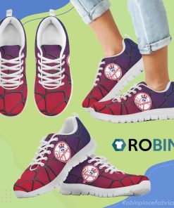 Colors Air Cushion New York Yankees Gradient Breathable Running Sneaker Colors Air Cushion New York Yankees Gradient Breathable Running Sneaker