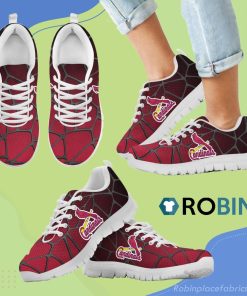 Colors Air Cushion St. Louis Cardinals Gradient Breathable Running Sneaker Colors Air Cushion St. Louis Cardinals Gradient Breathable Running Sneaker