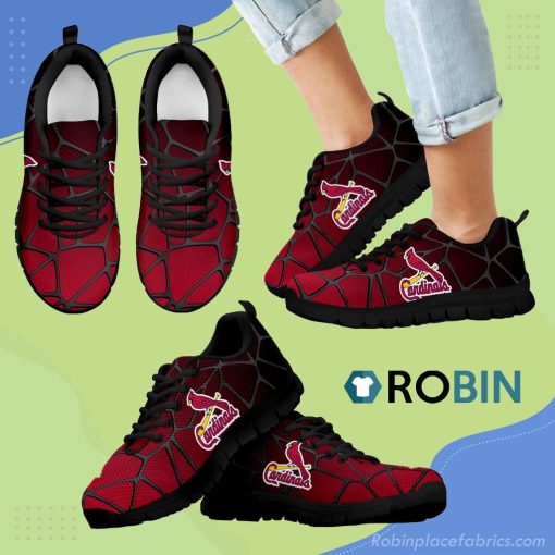Colors Air Cushion St. Louis Cardinals Gradient Breathable Running Sneaker