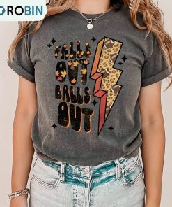 Comfort Colors Falls Out Balls Out Shirt, Football Season Unisex Hoodie Crewneck