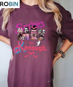Comfort Colors I Am Kenough Shirt, Halloween Barbi Funny Crewneck Unisex Hoodie