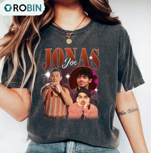 Comfort Colors Jonas Brothers Shirt, World Tour 2023 Jonas Brothers Unisex Shirt