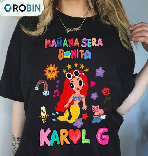 Comfort Colors Manana Sera Bonito Shirt, La Bichota Crewneck Tee Tops