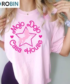 Comfort Colors Mojo Dojo Casa House Shirt, Vintage Style Barbie Movie Sweater Unisex Hoodie