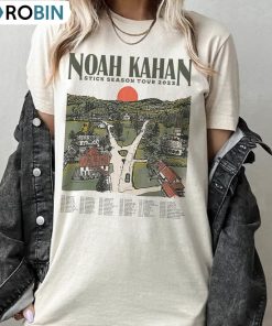 Comfort Colors Stick Season Tour Shirt, Noah Kahan Unisex Shirt