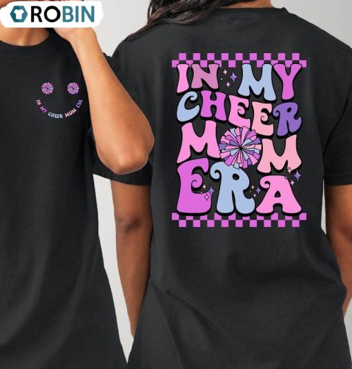 Comfort In My Cheer Mom Era Shirt, Funny Mom Short Sleeve Long Sleeve