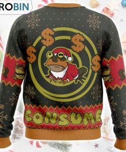 Consume Futurama Ugly Christmas Sweater