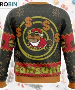 Consume Futurama Ugly Christmas Sweater