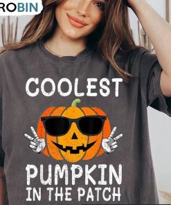 Coolest Pumpkin In The Patch Shirt, Funny