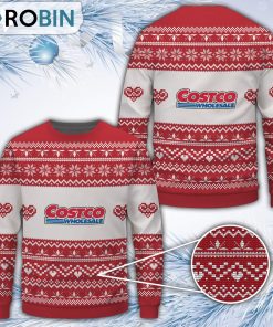 Costco Merry Christmas All Over Print Ugly Sweater