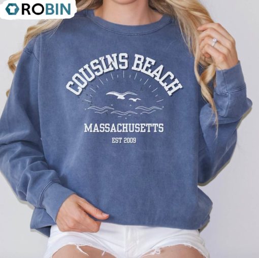 Cousins Beach Massachusetts Shirt, The Summer I Turned Pretty Long Sleeve Unisex T Shirt