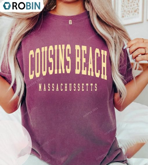 Cousins Beach Shirt, Massachusetts Cousins Beach Crewneck Unisex T Shirt