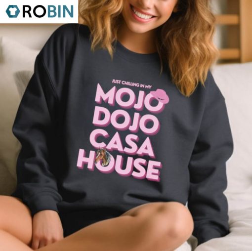 Creative Mojo Dojo Casa House Shirt, Barbenheimer Funny Tee Tops Sweater