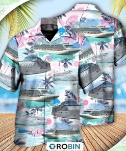 Cruising Beach Tropical Vibe Casual Button-Down Shirt Cruising Beach Tropical Vibe Casual Button-Down Shirt